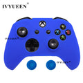 Silicone Protective Skin Case for Xbox One X S Controller Protector Water Transfer Printing Camouflage Cover Grips Caps