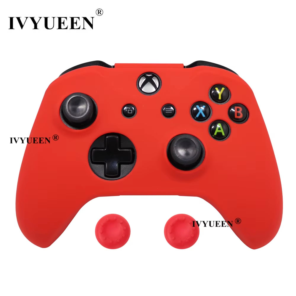 Silicone Protective Skin Case for Xbox One X S Controller Protector Water Transfer Printing Camouflage Cover Grips Caps