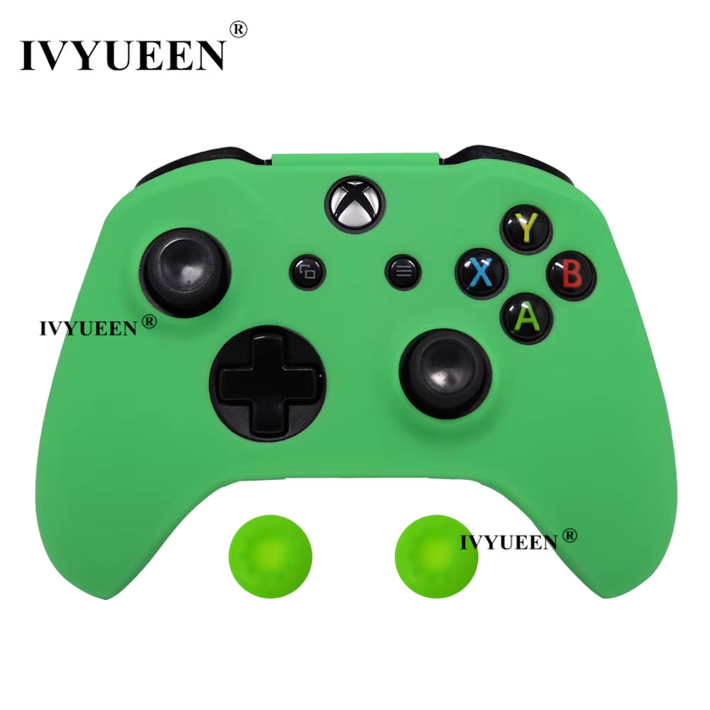Silicone Protective Skin Case for Xbox One X S Controller Protector Water Transfer Printing Camouflage Cover Grips Caps